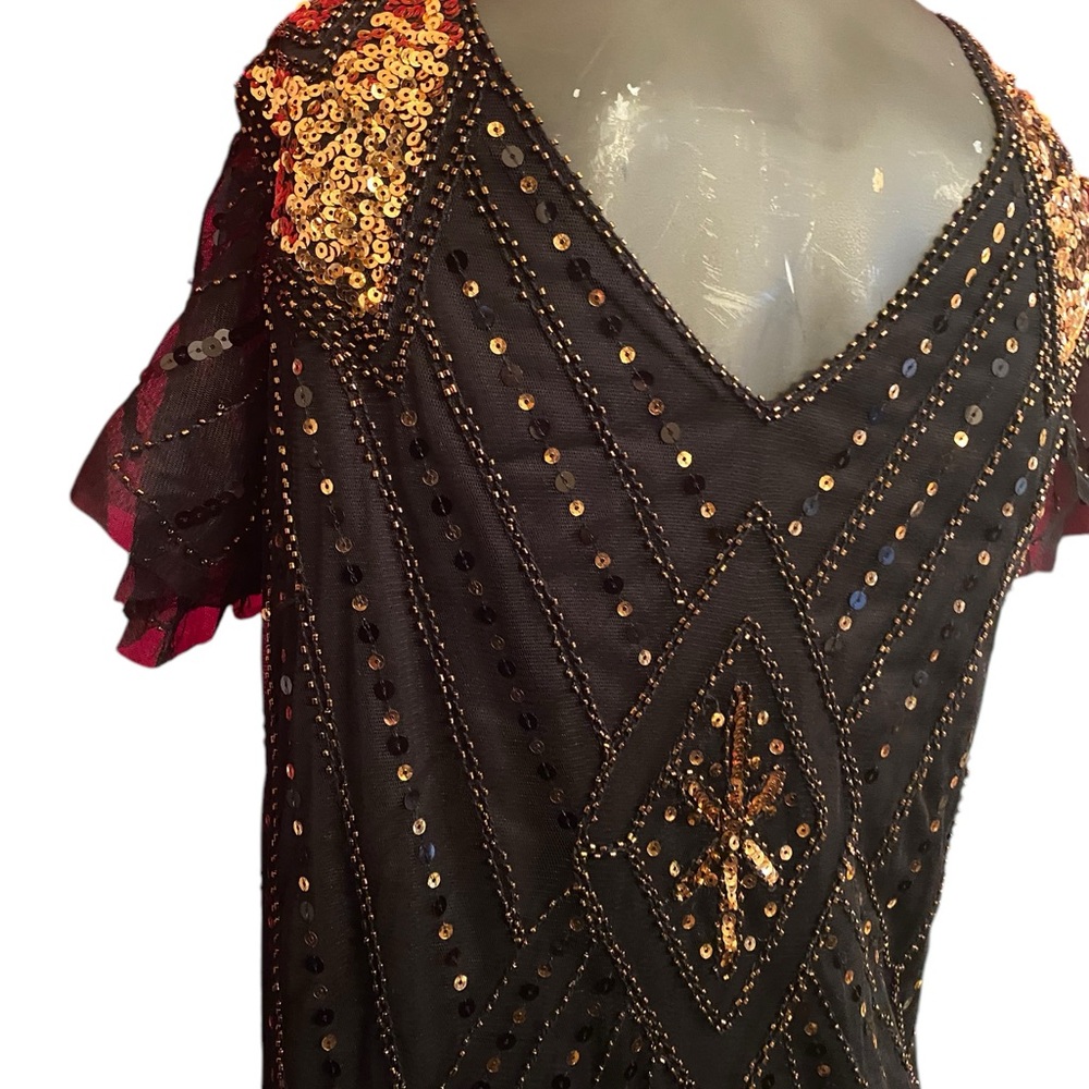 Women’s Evening Party Dress Size L - Picture 8 of 10